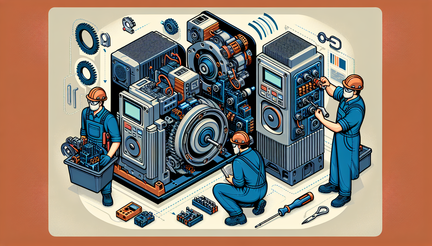 Когда стоит проводить ремонт сервоприводов