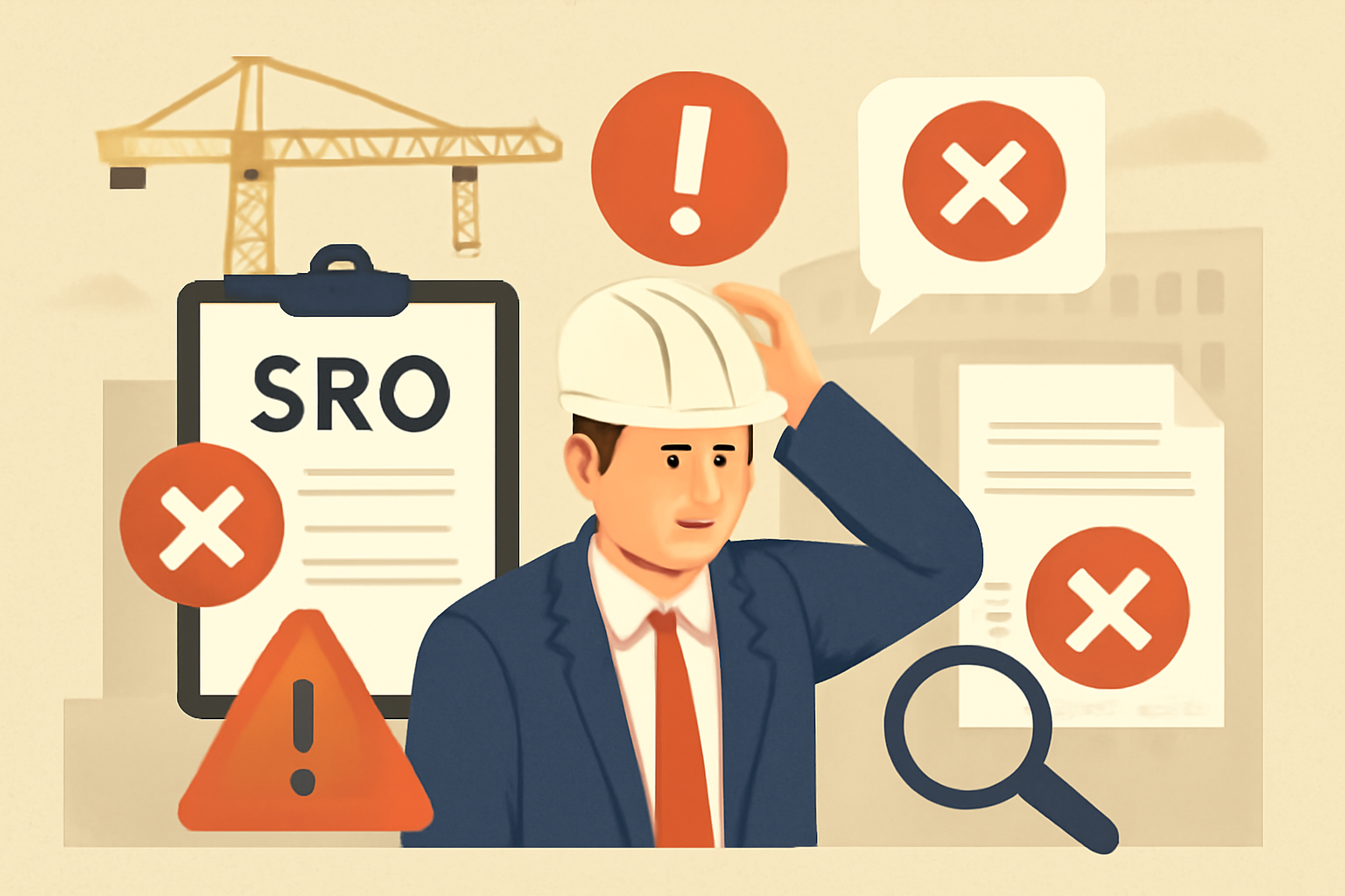 Основные ошибки при оформлении допуска СРО и советы по их предотвращению для успешного строительства