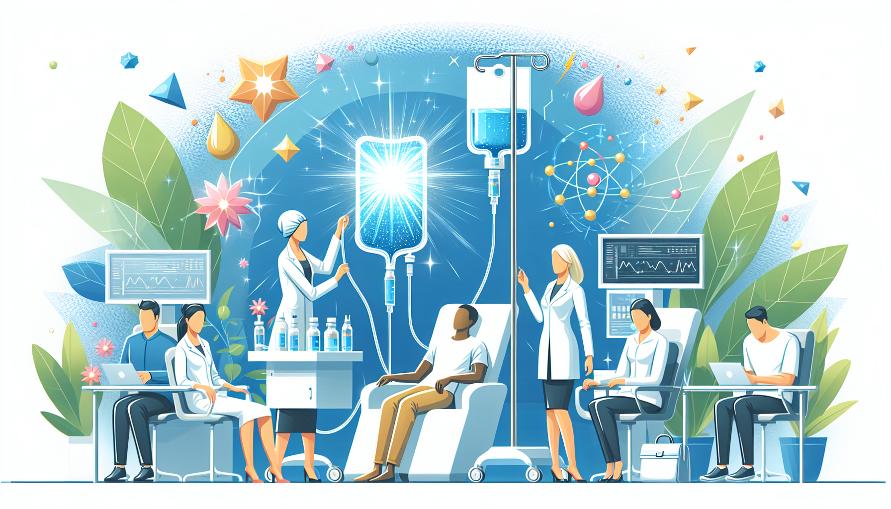 Капельницы для повышения энергии: способы борьбы с хронической усталостью