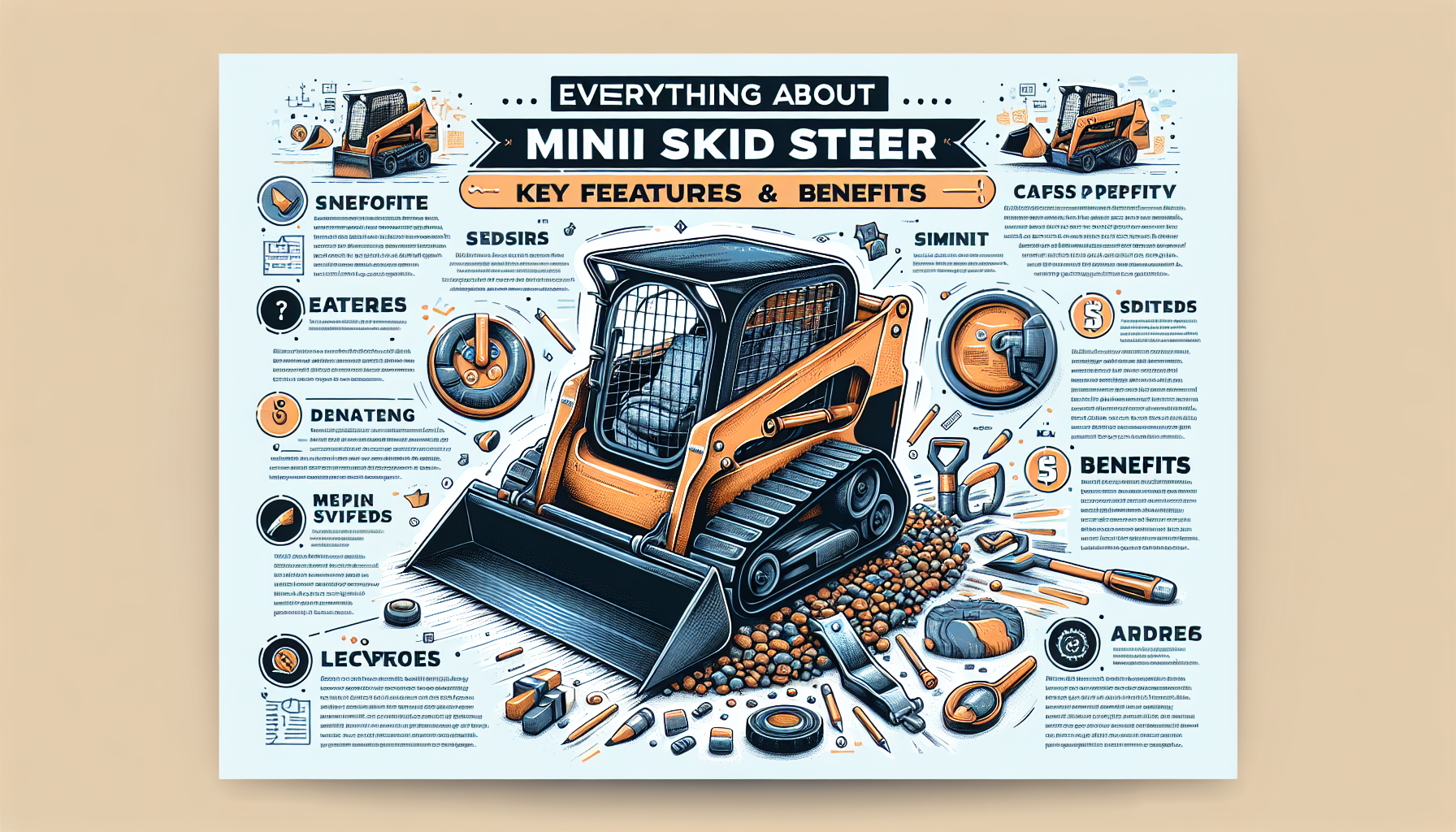 Всё о гусеничных мини-погрузчиках: ключевые характеристики и достоинства