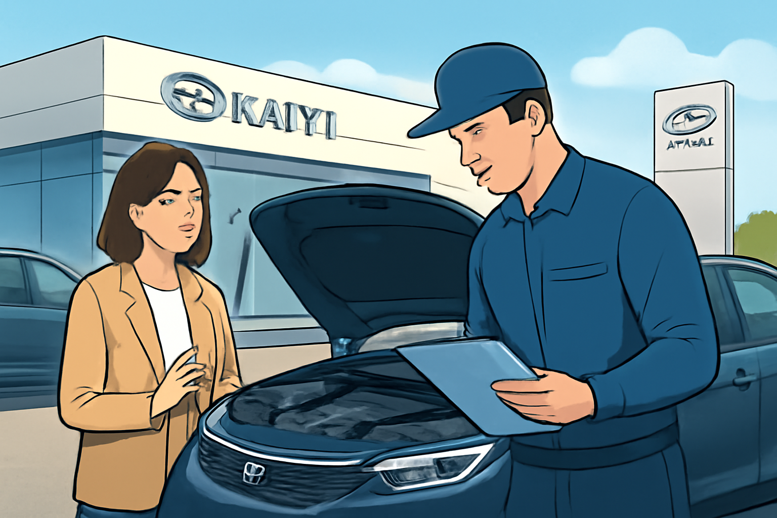 Преимущества сервисного обслуживания Kaiyi у официального дилера: надежность, качество и забота о вашем автомобиле
