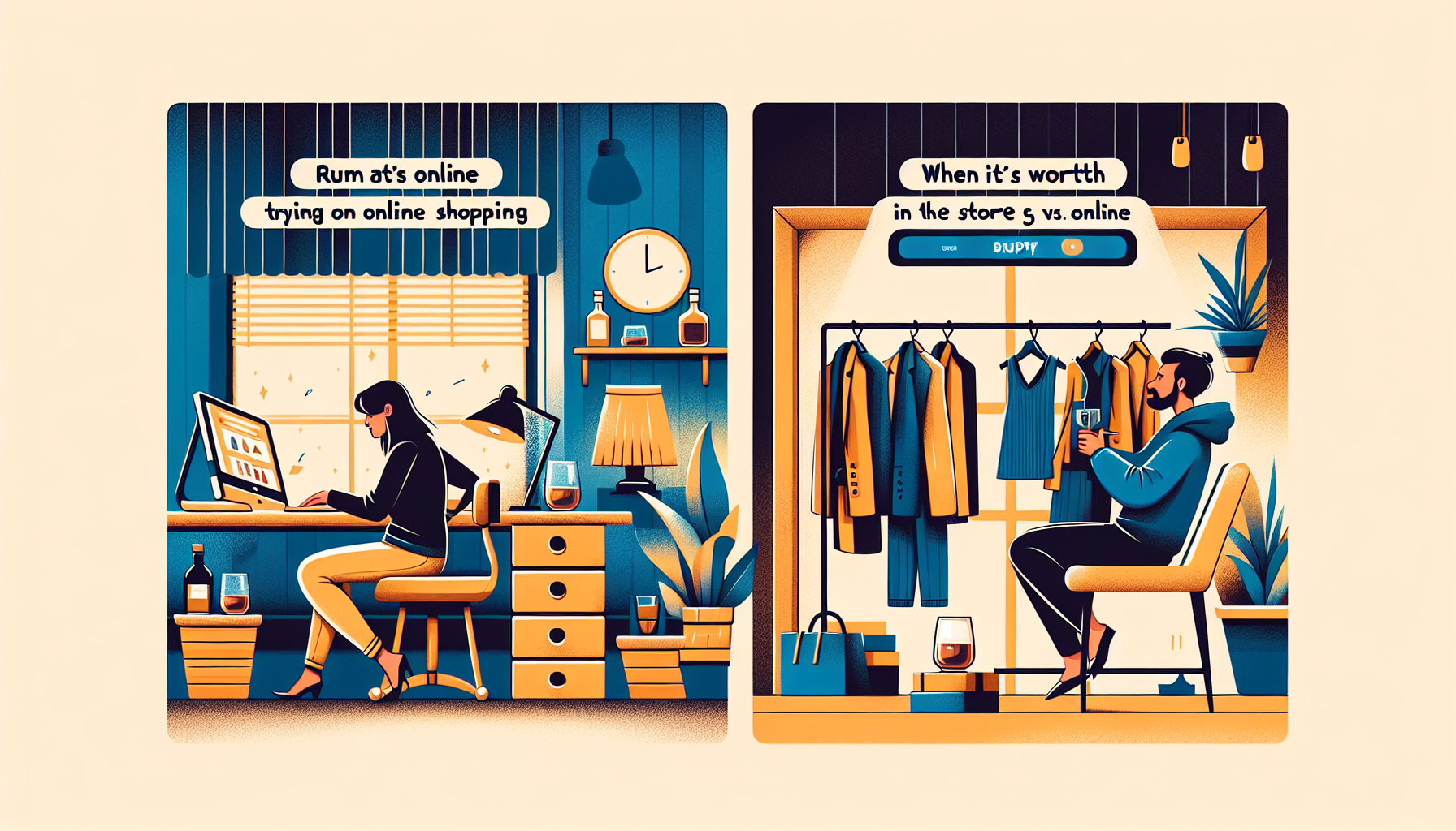 Рум и интернет-шопинг: когда стоит примерять в магазине, а когда заказывать онлайн